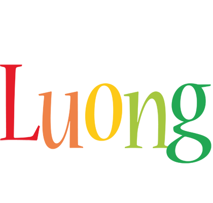 Luong birthday logo