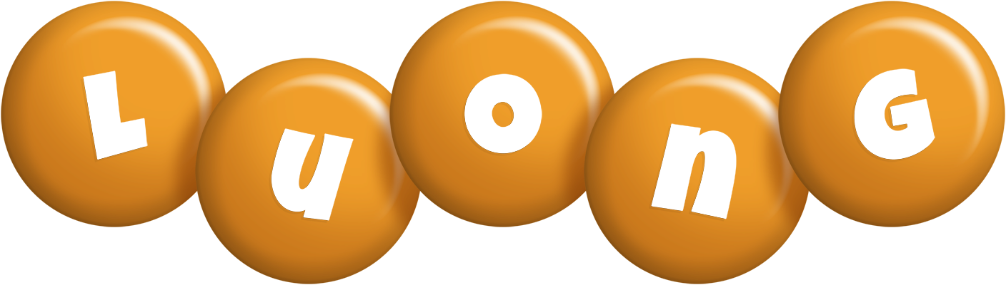 Luong candy-orange logo