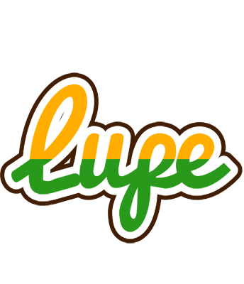 Lupe banana logo