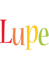 Lupe birthday logo