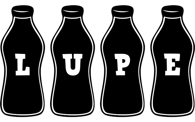 Lupe bottle logo