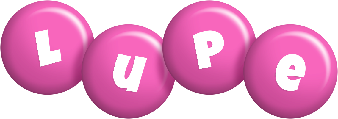 Lupe candy-pink logo