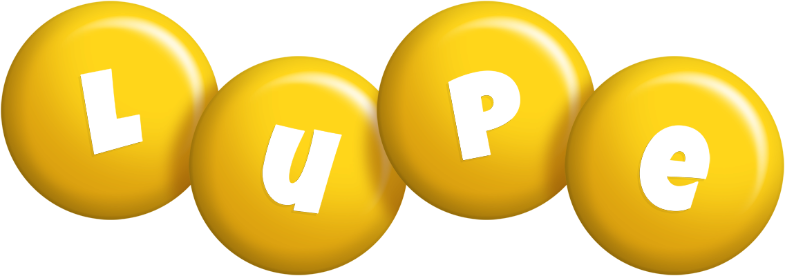 Lupe candy-yellow logo