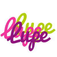 Lupe flowers logo