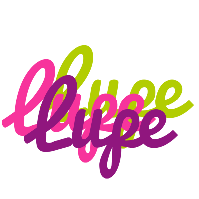 Lupe flowers logo