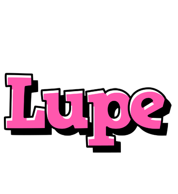 Lupe girlish logo