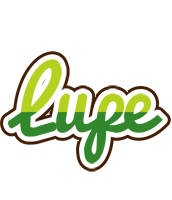 Lupe golfing logo