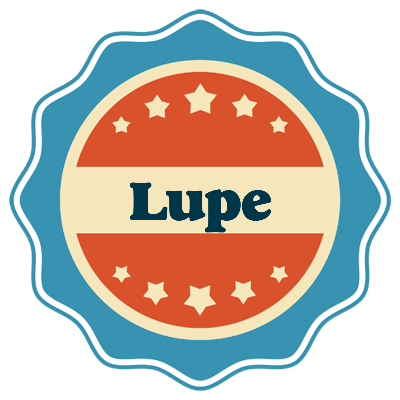 Lupe labels logo
