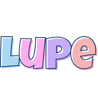 Lupe pastel logo
