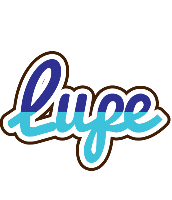 Lupe raining logo