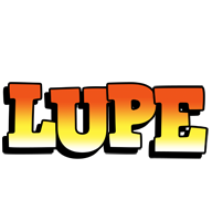 Lupe sunset logo