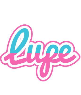 Lupe woman logo