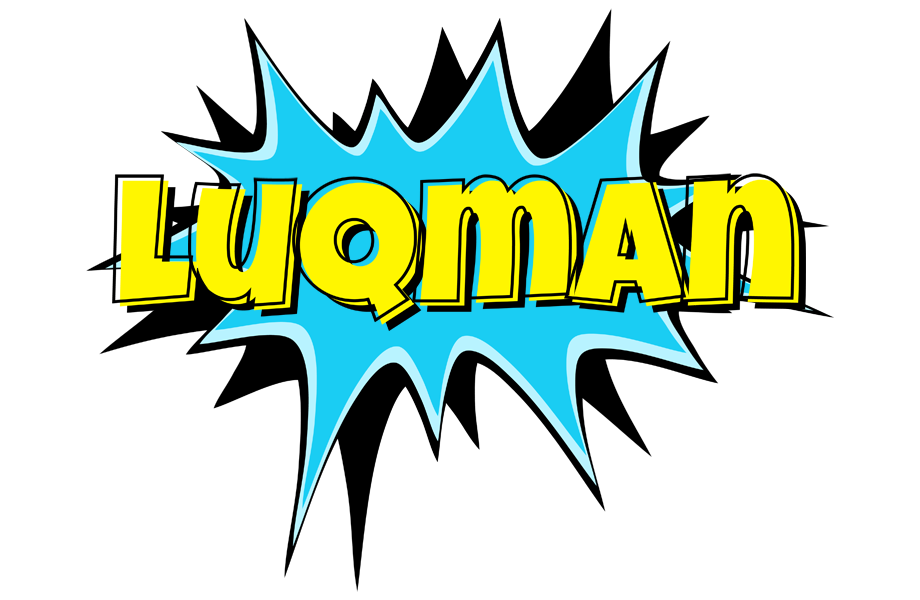 Luqman amazing logo