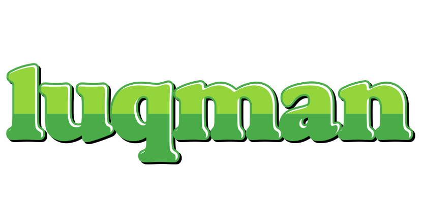 Luqman apple logo
