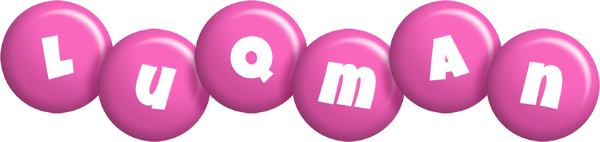 Luqman candy-pink logo