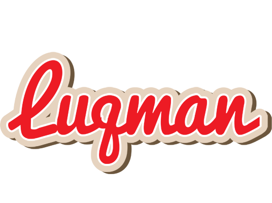 Luqman chocolate logo