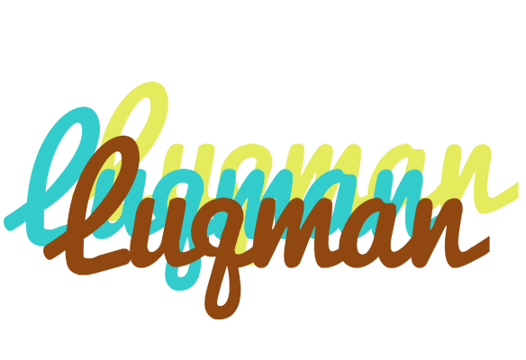 Luqman cupcake logo