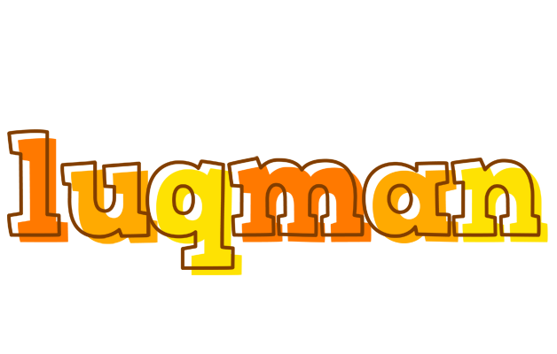 Luqman desert logo