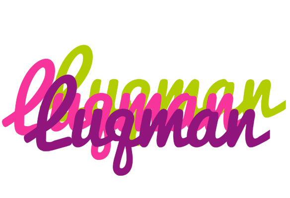 Luqman flowers logo