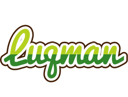 Luqman golfing logo