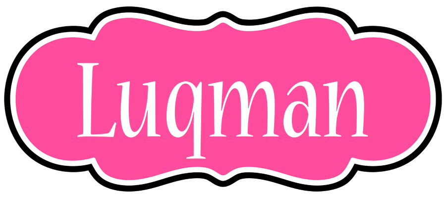 Luqman invitation logo