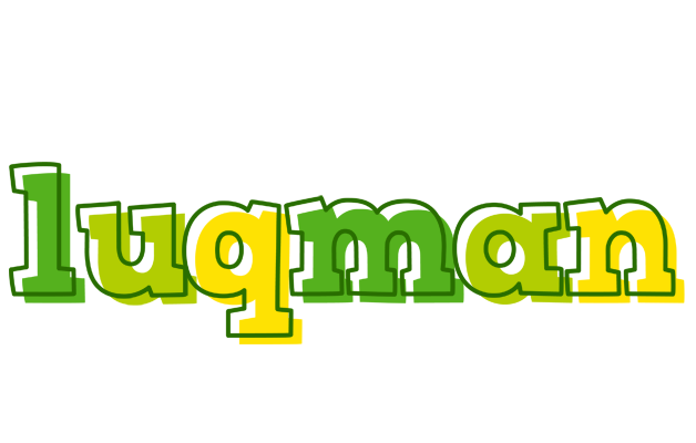 Luqman juice logo