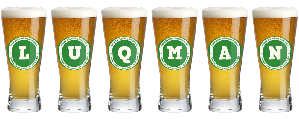 Luqman lager logo