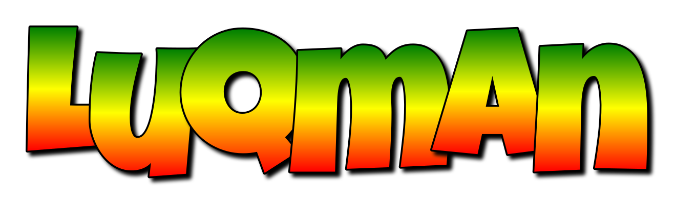 Luqman mango logo