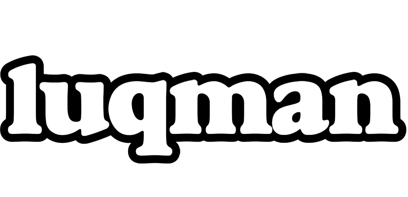 Luqman panda logo