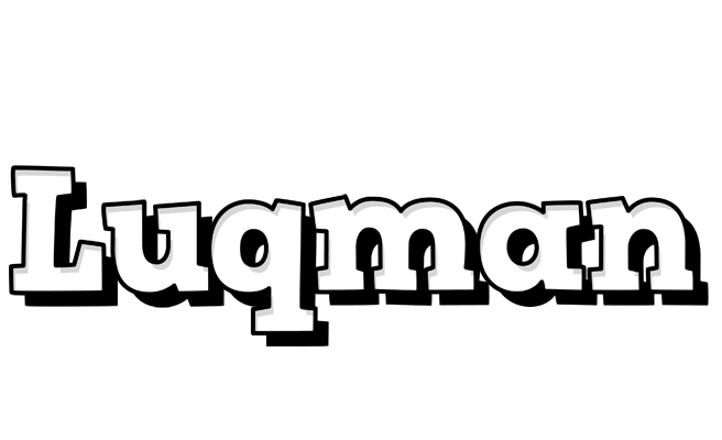 Luqman snowing logo