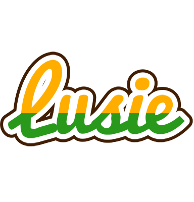 Lusie banana logo
