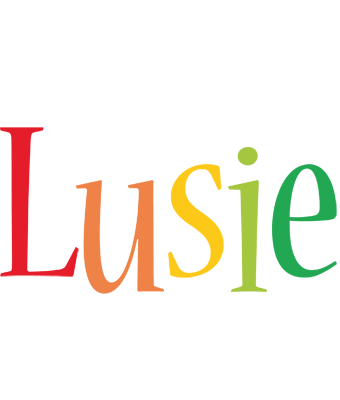 Lusie birthday logo