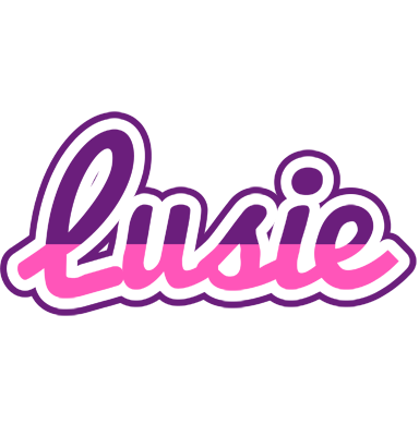 Lusie cheerful logo