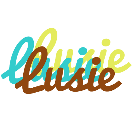Lusie cupcake logo
