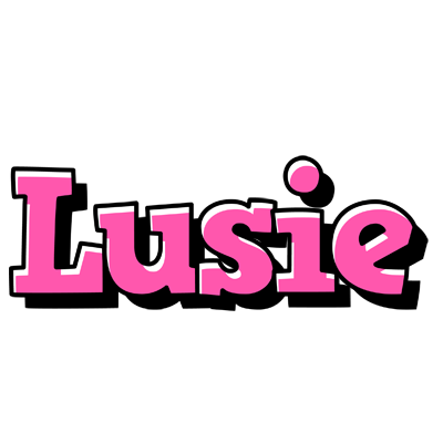 Lusie girlish logo
