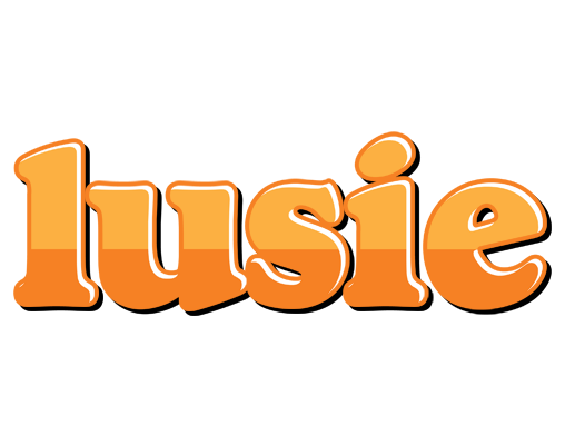 Lusie orange logo