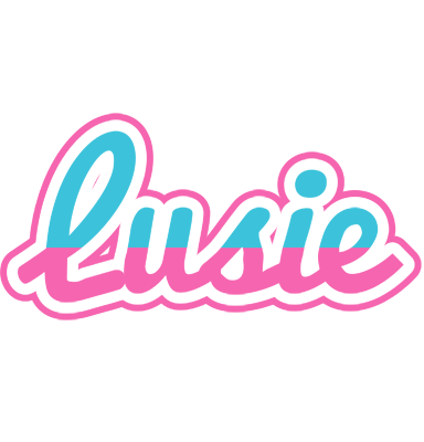Lusie woman logo