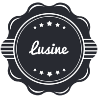 Lusine badge logo