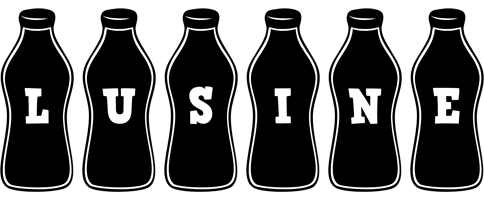 Lusine bottle logo