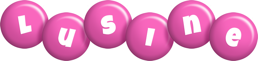 Lusine candy-pink logo