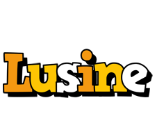 Lusine cartoon logo