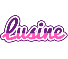 Lusine cheerful logo