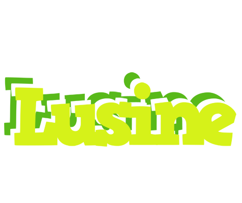 Lusine citrus logo