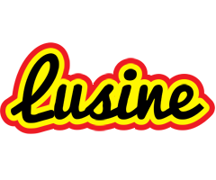 Lusine flaming logo