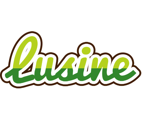 Lusine golfing logo