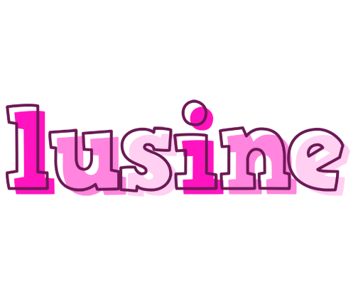 Lusine hello logo