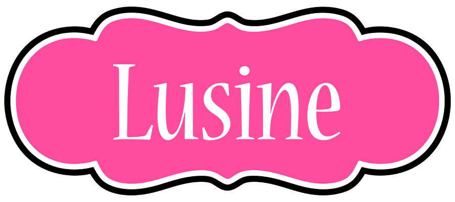 Lusine invitation logo