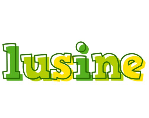 Lusine juice logo