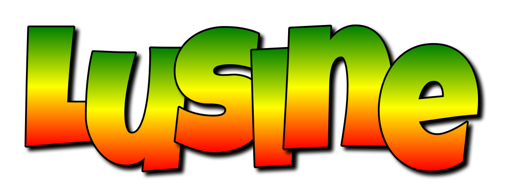 Lusine mango logo