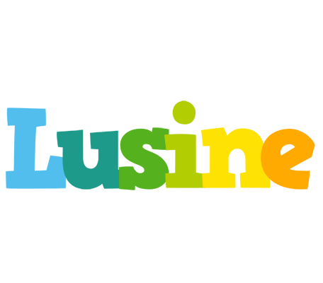 Lusine rainbows logo